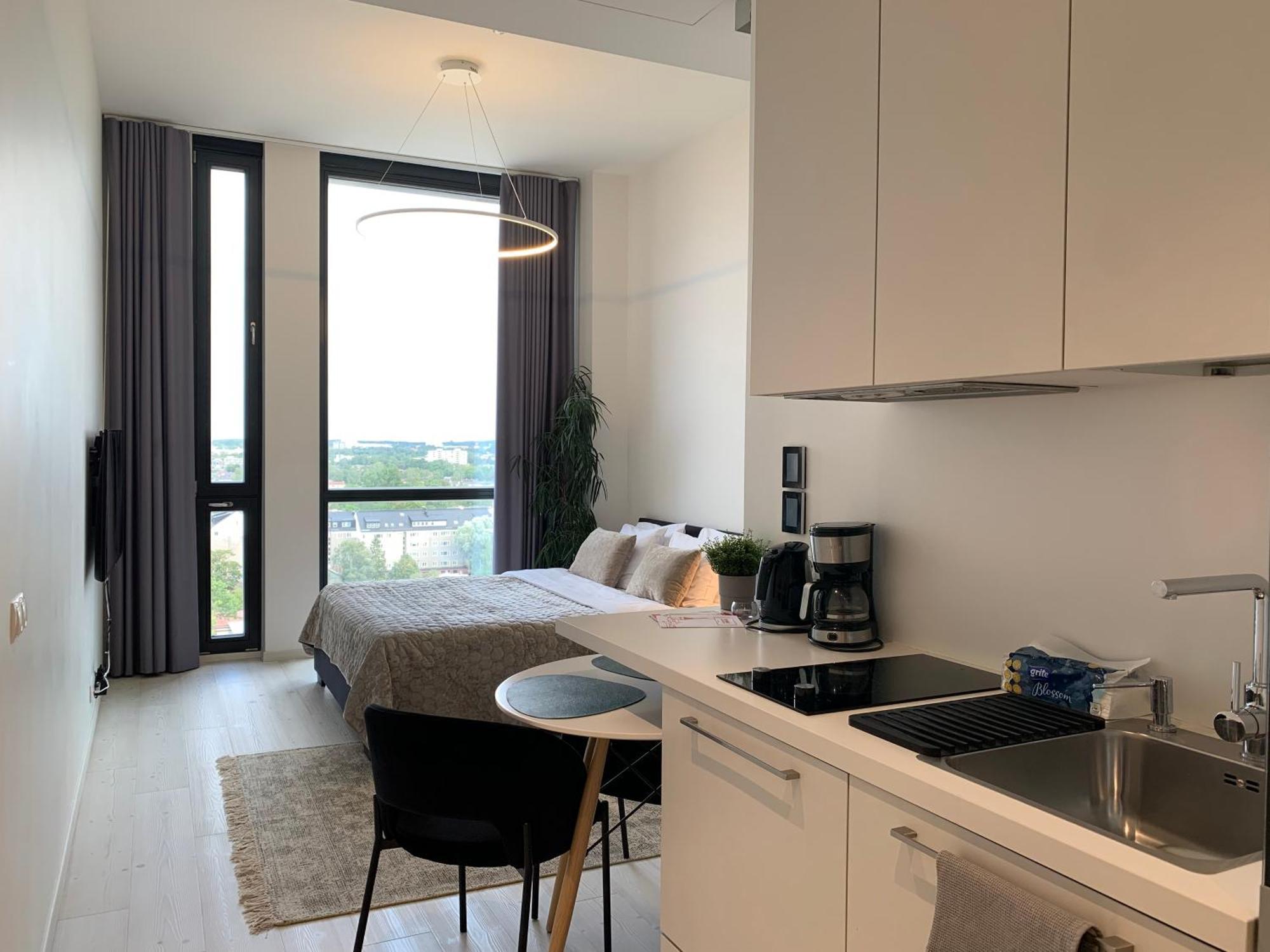 Orange Apartments Tower & Free Parking Tallinn Bagian luar foto