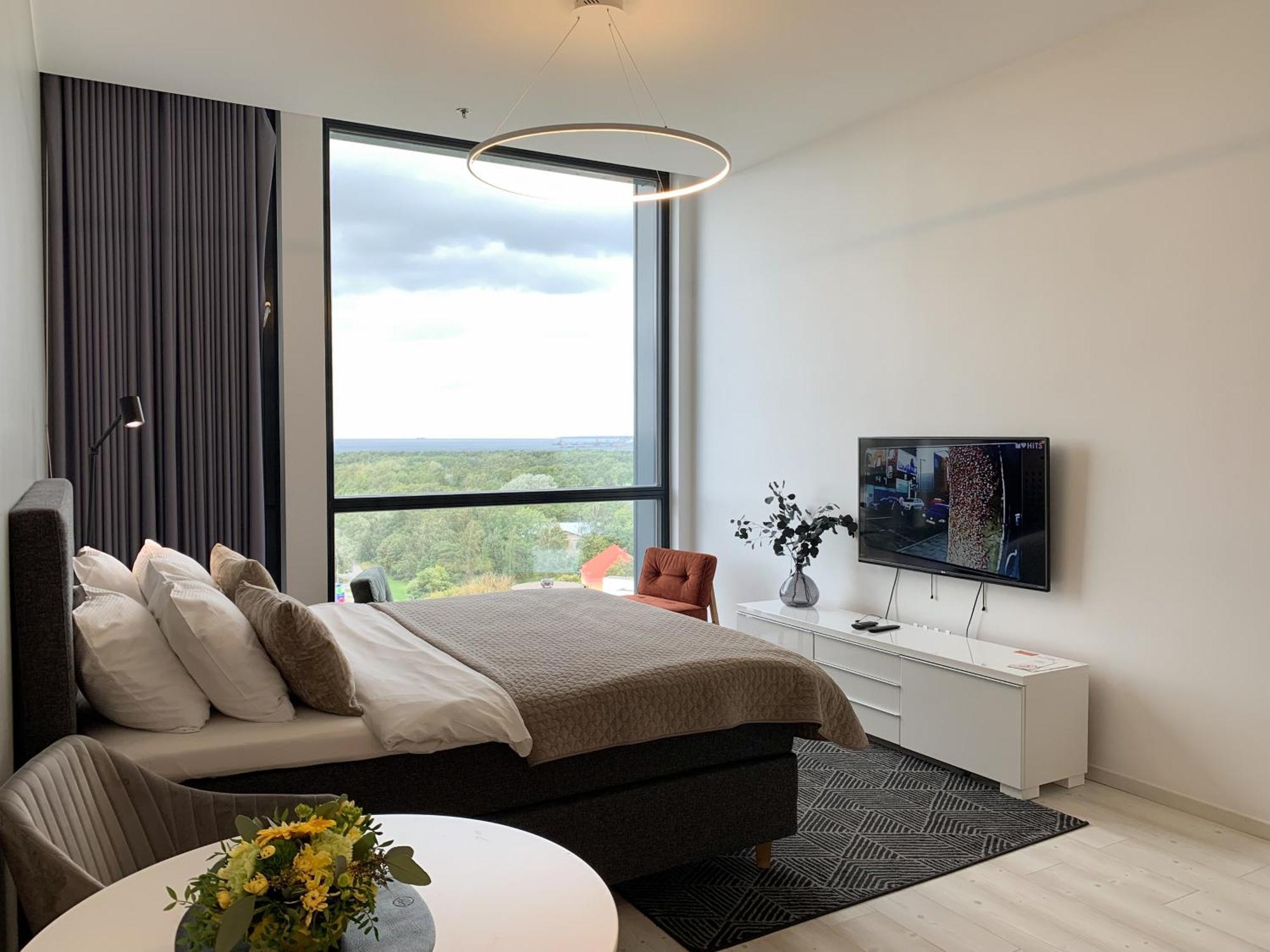 Orange Apartments Tower & Free Parking Tallinn Bagian luar foto